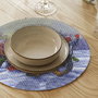 Hermia Set de 4 Manteles Individuales Multicolor de 37 cm